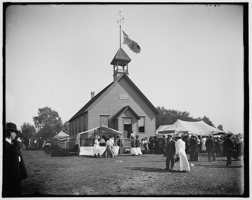 County fair, St. John Baptist Church of England, probably St. Clair Flats, Mich.