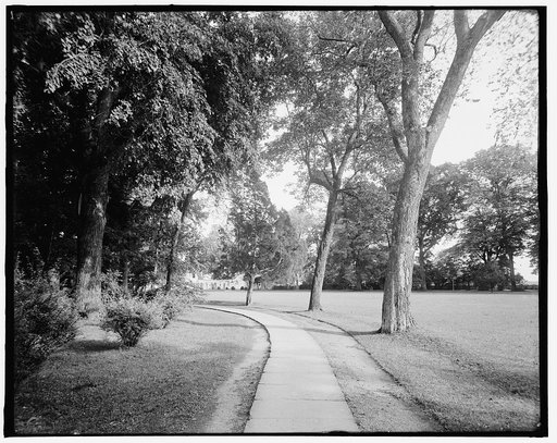 West approach, Mt. Vernon, Va.