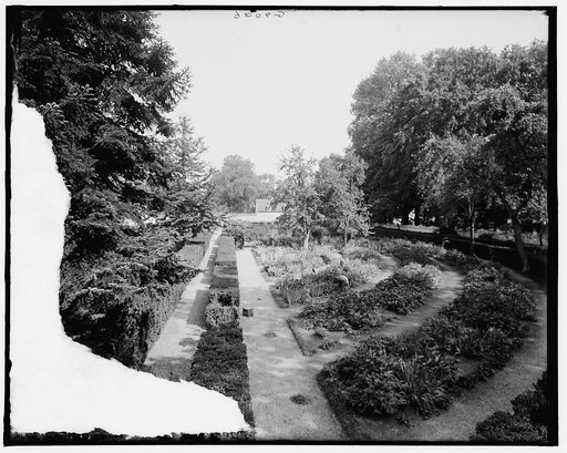 The Flower gardens, Mt. Vernon, Va.