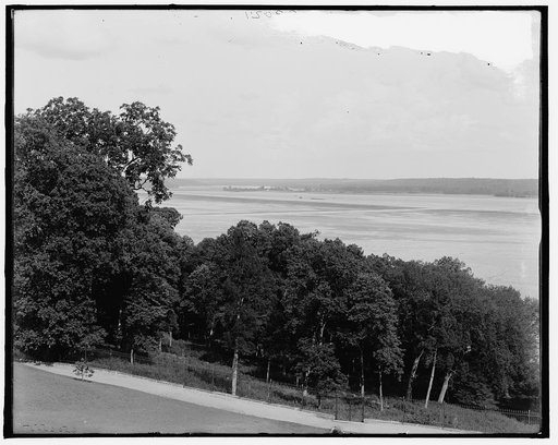 The Potomac & Maryland hills, from Mt. Vernon, Va.