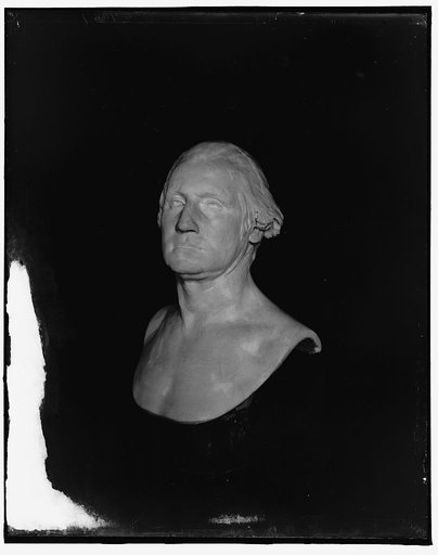 The Houdon bust of George Washington, Mt. Vernon, Va.
