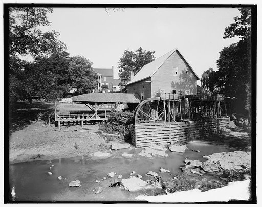 The Old red mill, Cedar Creek, Natural Bridge, Va.
