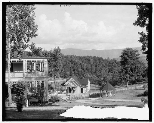 The Blue Ridge from Natural Bridge Hotel, Natural Bridge, Va.