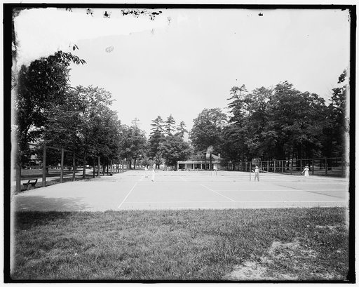 The Tennis court casino, White Sulphur Springs, West Va.