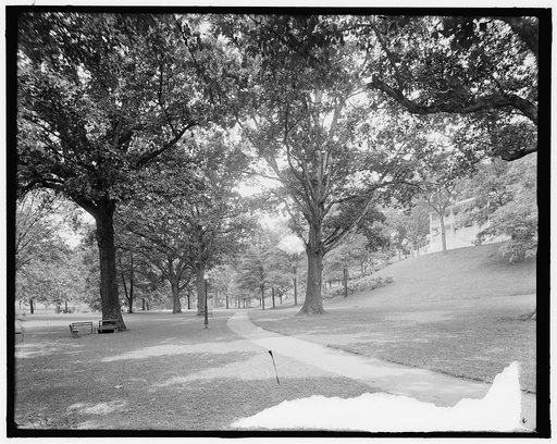 Under the spreading oaks, White Sulphur Springs, West Va.