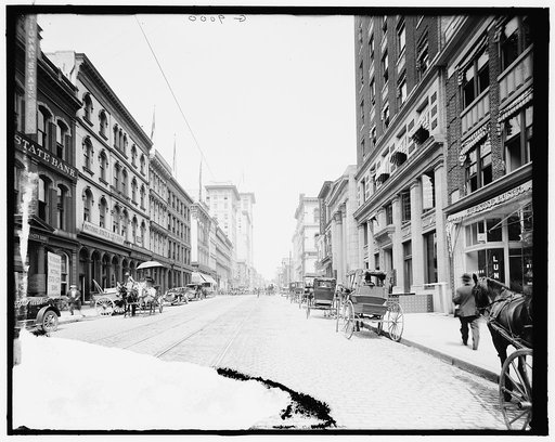 Main Street, east from 11th, Richmond, Va.