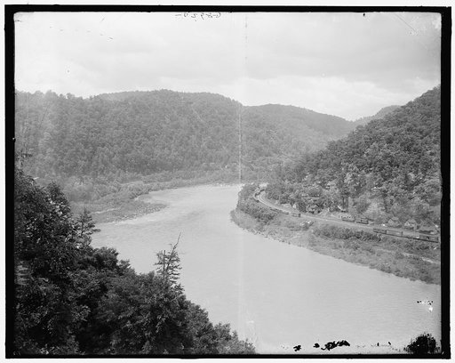New River, west of Thurmond, Thurmond, W. Va.