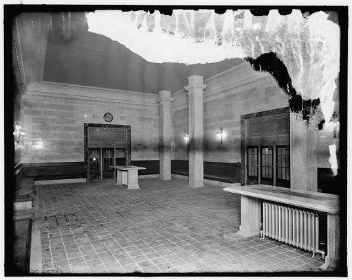 Men's room, Grand Central terminal, New York Central lines, New York, N.Y.