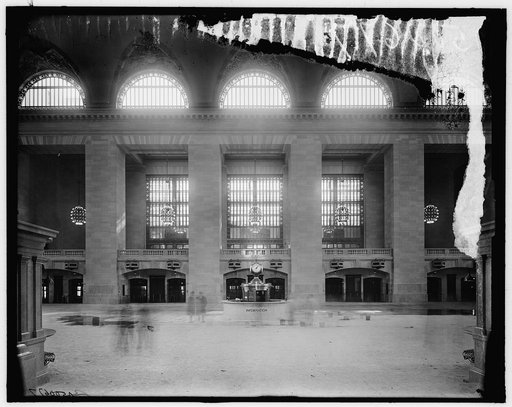 Main concourse, looking north, Grand Central Terminal, New York, N.Y.