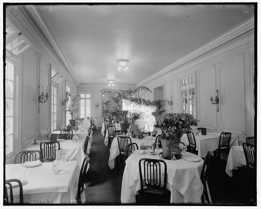 Colonnade Hotel, the palm room, Philadelphia, Pa.