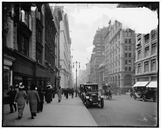 Fifth Avenue, south from Thirty-sixth Street, New York, N.Y.