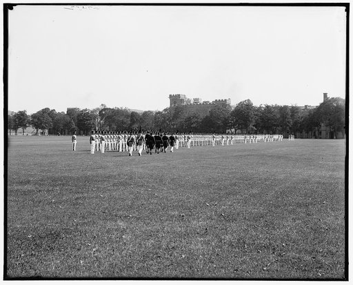 Full dress parade inspection, West Point, N.Y.