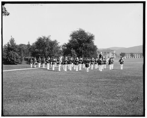 U.S. Military band, West Point, N.Y.