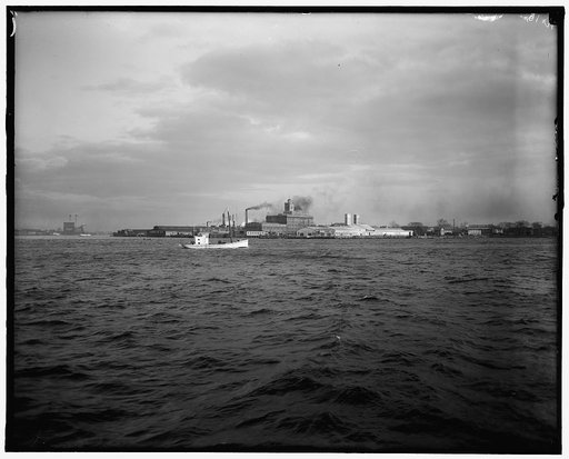 Waterfront, Berkeley section, Norfolk, Va.