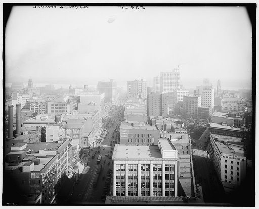S.E. from Whitney Building, Detroit, Mich.