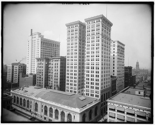 Dime, Penobscot, and Ford buildings, Detroit, Mich.