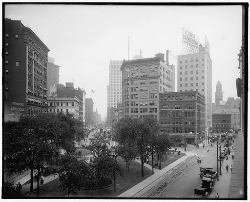 Griswold Street from Capitol Park, Detroit, Mich.