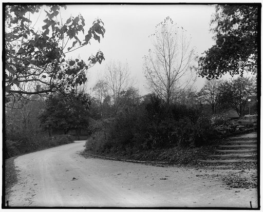 Driveway in Reservoir Park, Harrisburg, Pa.