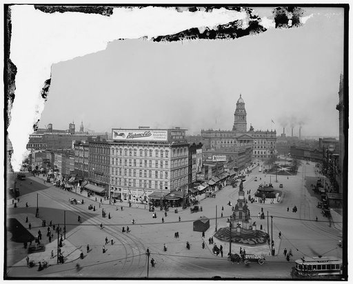 Cadillac Square and County Building, Detroit, Mich.