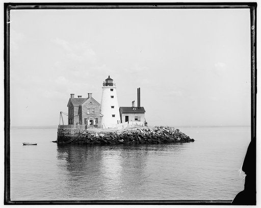 Lighthouse on island