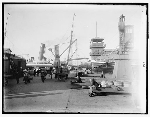 Dockside activity