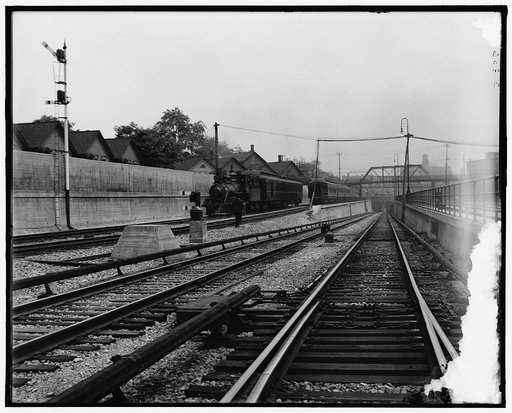 Michigan Central Railroad tunnel, Detroit, Mich.