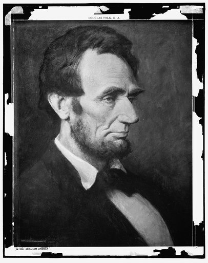 Abraham Lincoln, head-and-shoulders portrait