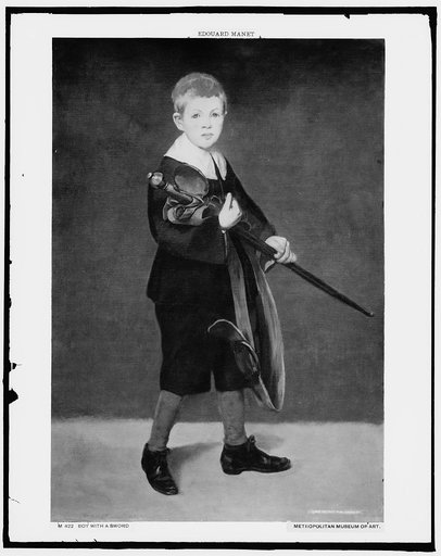 Boy with a sword