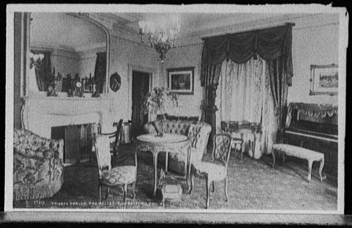 Private parlor, the Bellevue-Stratford, Phila[delphia