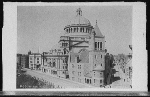 The mother church and extension, Boston, Mass.