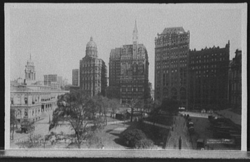 Newspaper Row, New York