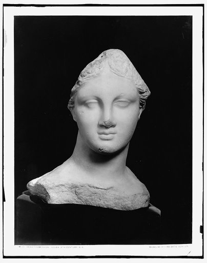 Head from Chios, Greek, 4th century, B.C.