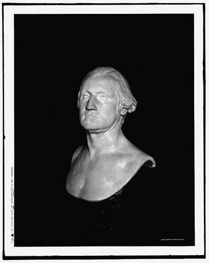 The Houdon bust of Washington at Mt. Vernon