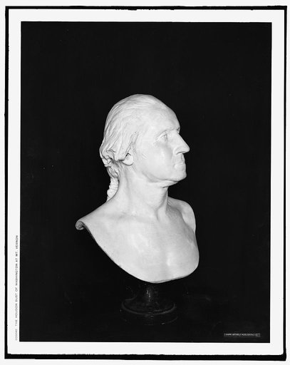 The Houdon bust of Washington at Mt. Vernon