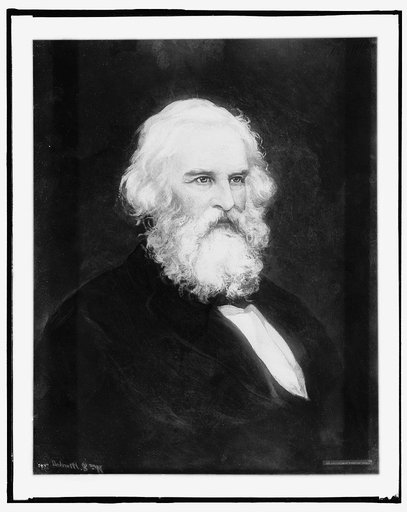 Henry W. Longfellow, head and shoulders portrait
