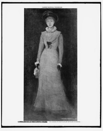 Miss Florence Leyland, full-length portrait