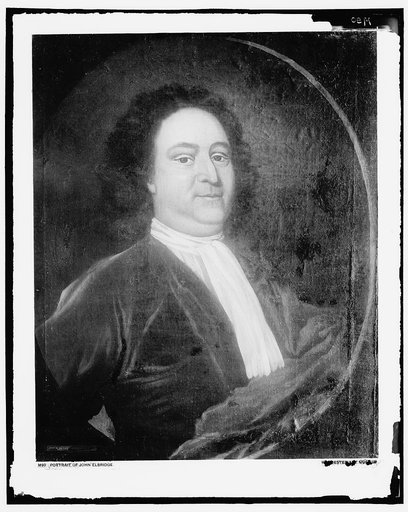 John Elbridge, head-and-shoulders portrait