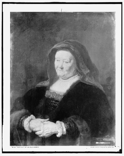 Woman, head-and-shoulders portrait