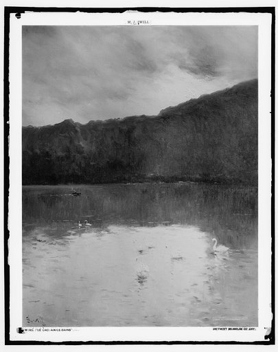 Le lac, Aix-le-Bains [sic