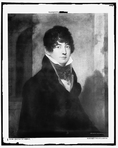 Washington Allston, head-and-shoulders, self portrait