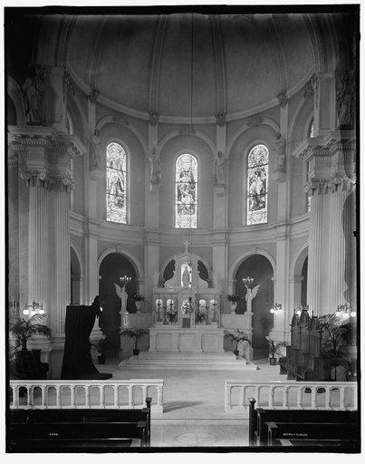St. Leo Church, apse with altar