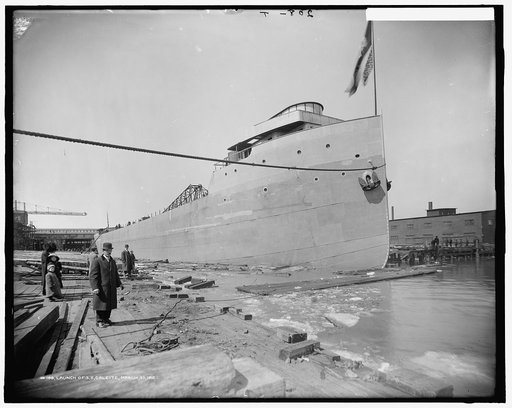 Launch of S.S. Calcite