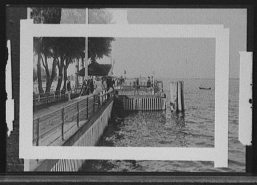 Bathing at Old Club, St. Clair Flats, Mich.