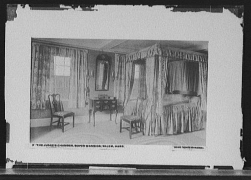 The judge's chamber, Ropes Mansion, Salem, Mass.