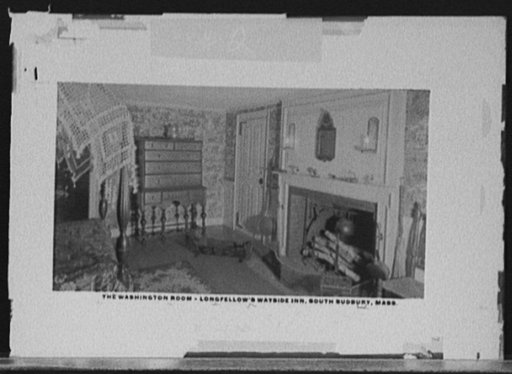 The Washington room, Longfellow's Wayside Inn, South Sudbury, Mass.