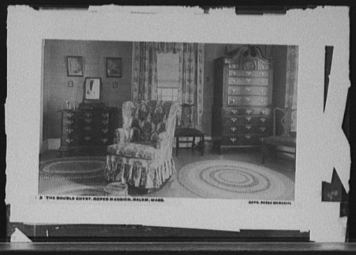 The Double chest, Ropes Mansion, Salem, Mass.