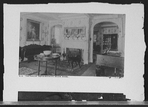 The Parlor, Ropes Mansion, Salem, Mass.