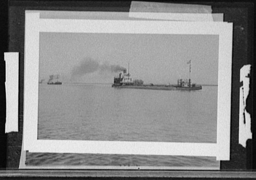 Henry Cort (whaleback) and barge Manda