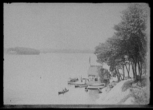 Down Lake Hopatcong from Hotel Dunbar