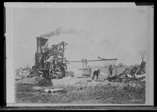 Austin Mach. Corp. steamroller, probably in Michigan